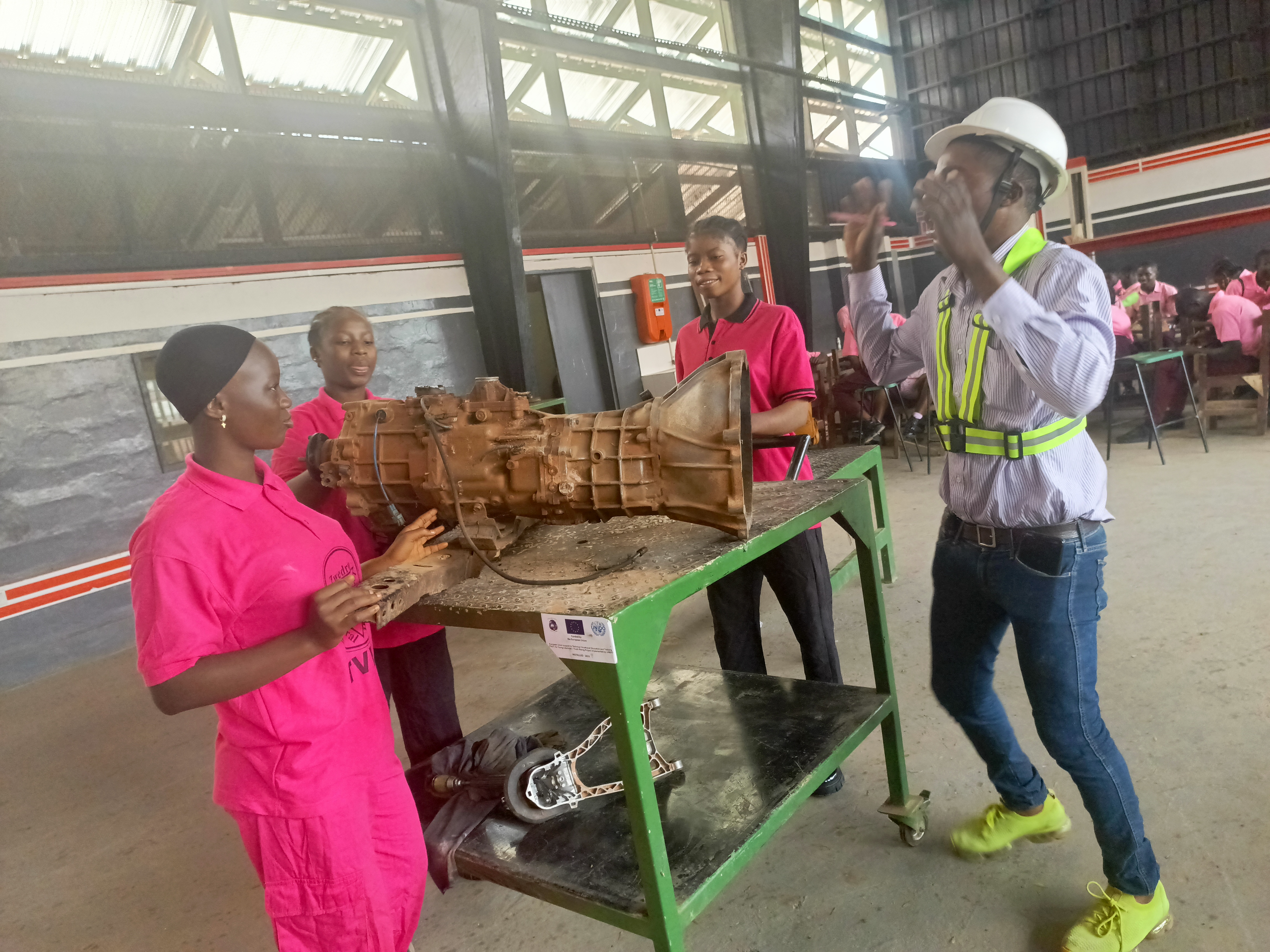 Wide shot of the campus grounds